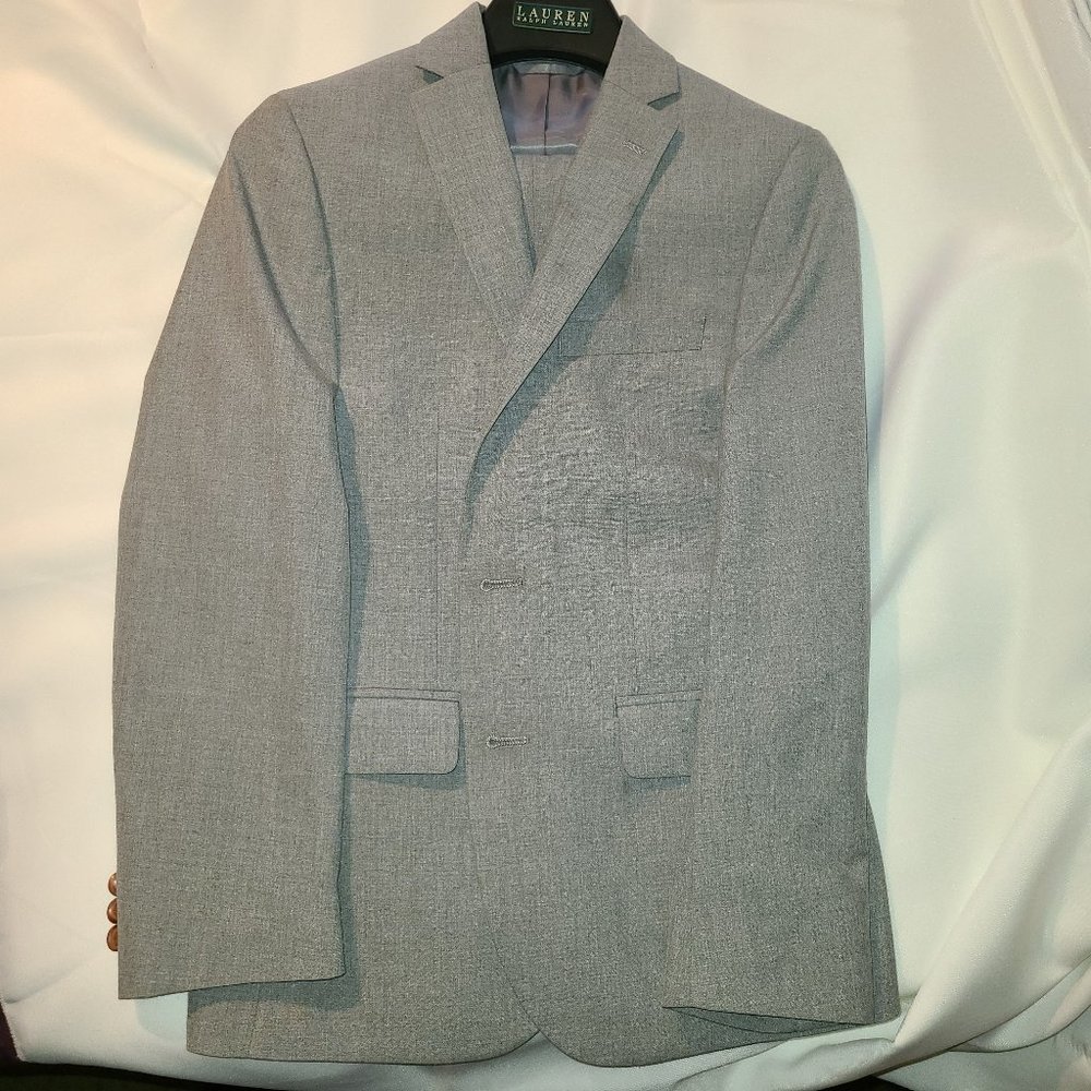 Lauren Ralph Lauren Big Boys Solid Suit Jacket 14R